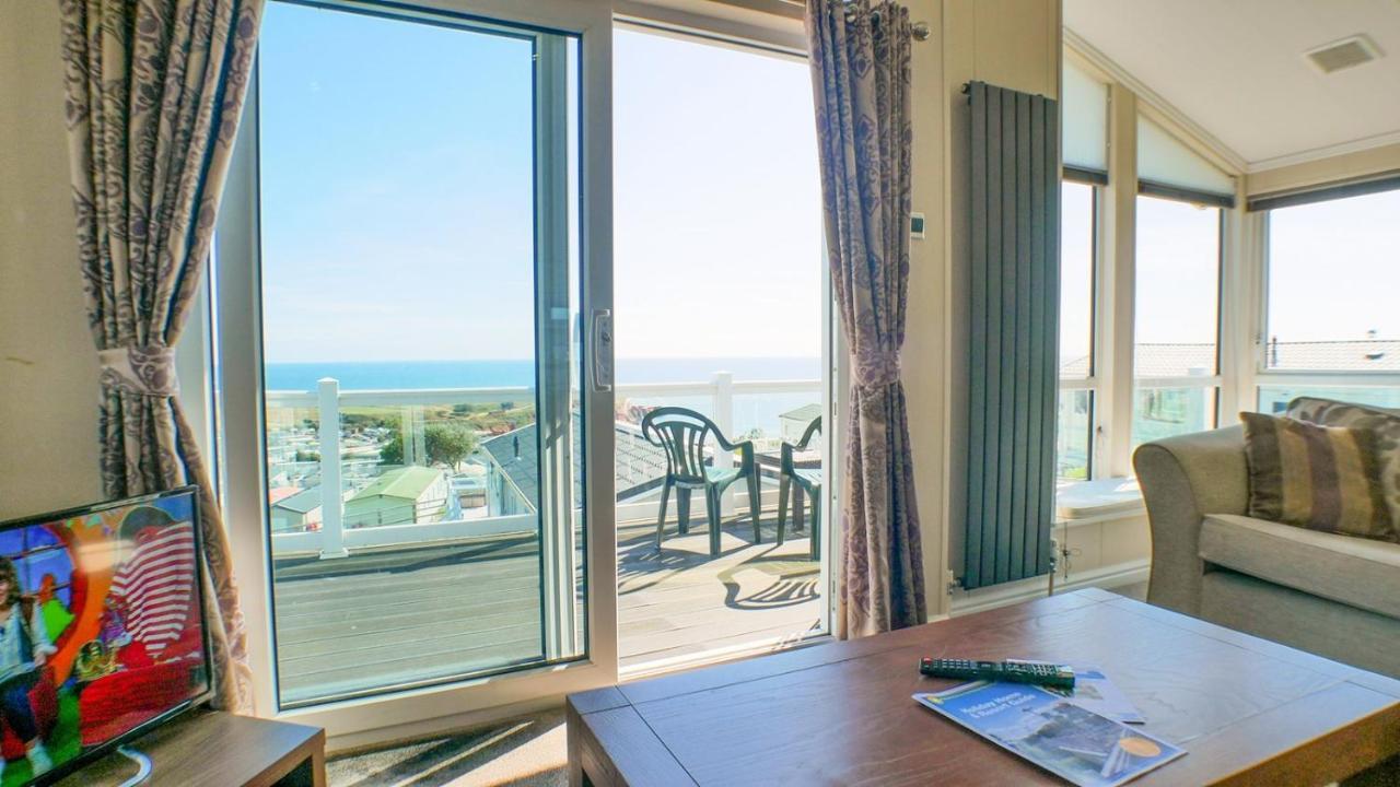 Luxury 3 Bed 2 Bath Lodge With Sea Views! Exmouth Exterior foto
